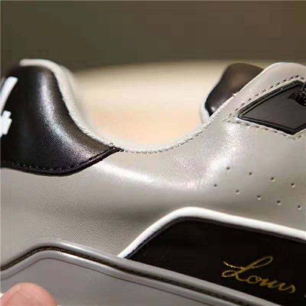 Louis Vuitton LV Unisex LV Trainer Sneaker in Calf Leather-Black (7)