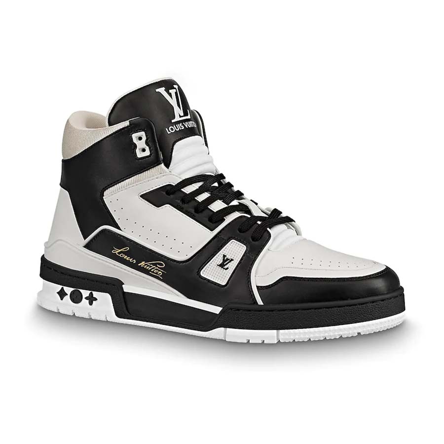 Louis Vuitton Trainer Sneaker Black/White – SHOE HUB