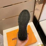 Louis Vuitton LV Unisex Run Away Sneaker in Supple Calf Leather-White - immagine 10