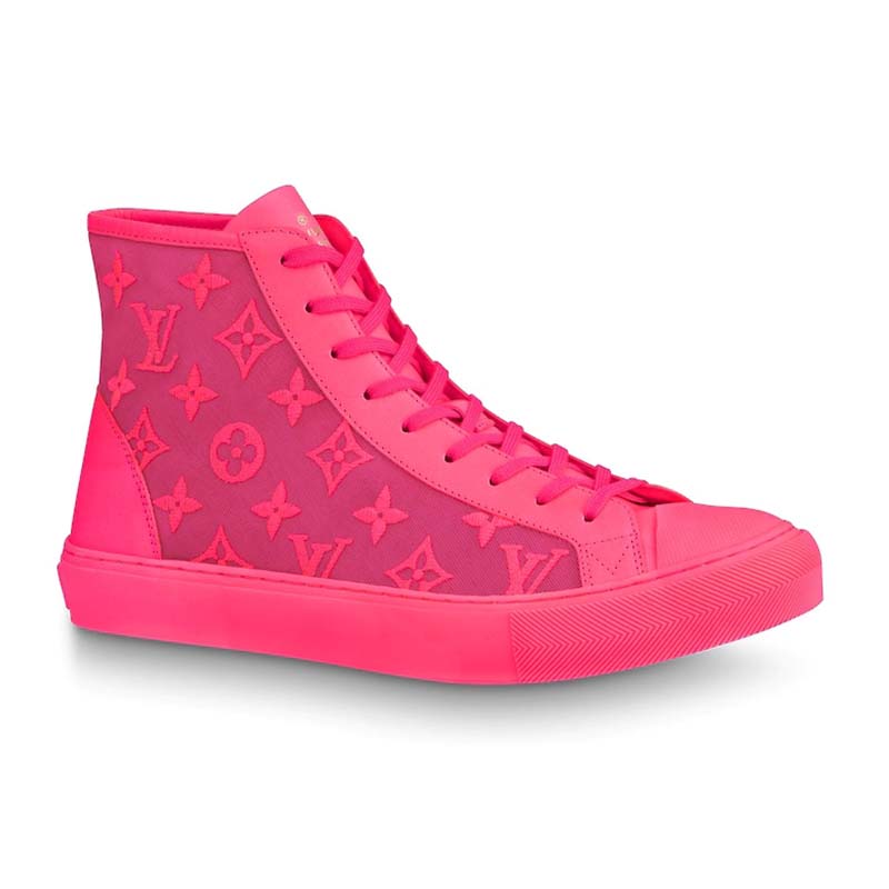 LV Tattoo Sneaker Boot Vert - LuxuryTastic Replicas