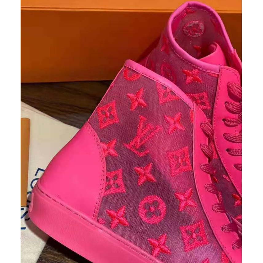 Louis Vuitton Pink Tattoo Sneakers