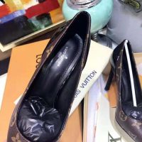 Louis Vuitton LV Women Chérie Pump in Patent Monogram Canvas and Patent Calf Leather (1)