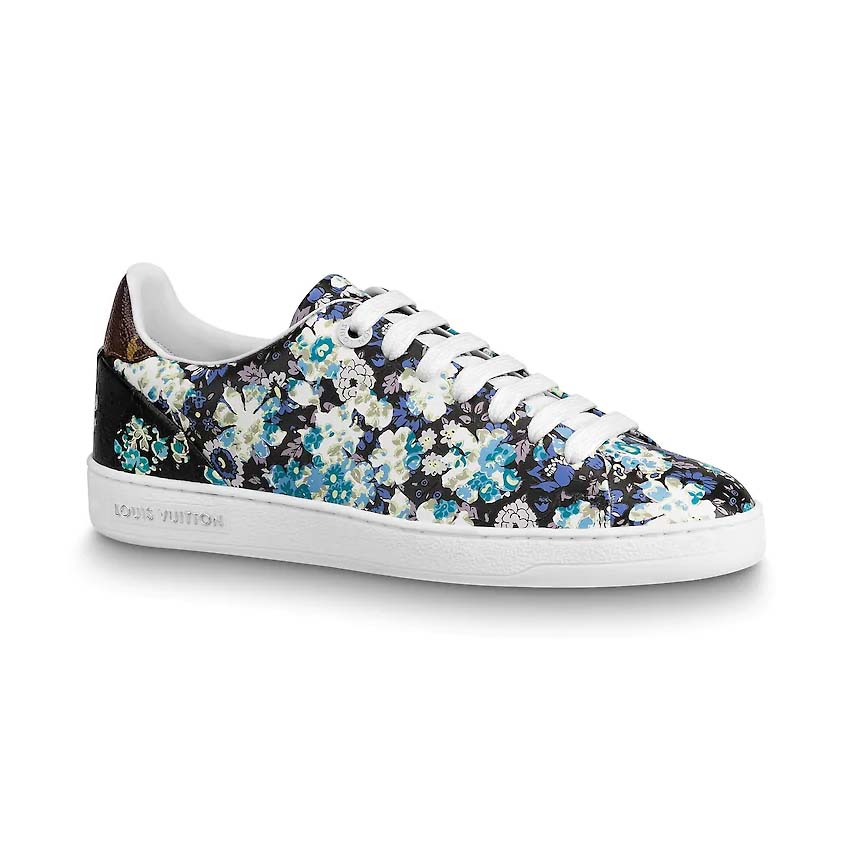 Louis Vuitton Flower Pattern Multicolor Low Top Shoes - Tagotee