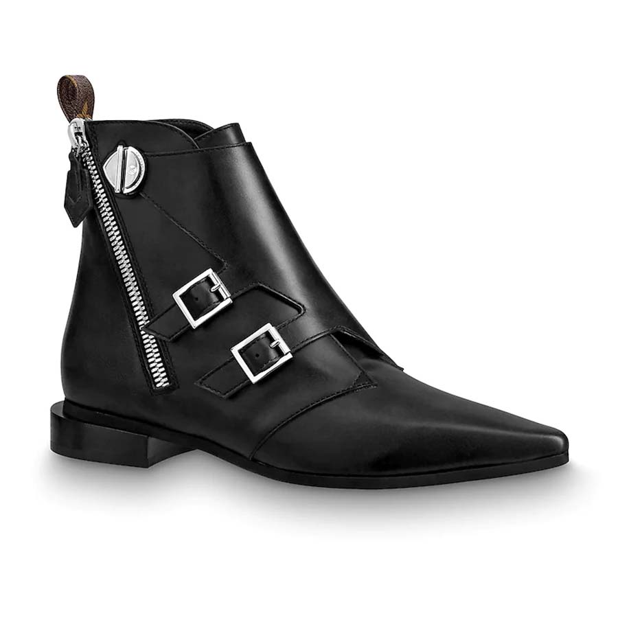 Louis Vuitton LV Boots Black Leather ref.967425 - Joli Closet