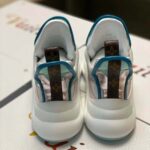 Louis Vuitton LV Women LV Archlight Sneaker in Leather and Technical Fabrics-Aqua - Image 6