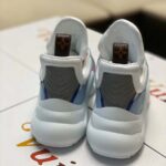 Louis Vuitton LV Women LV Archlight Sneaker in Leather and Technical Fabrics-Blue – Image 7