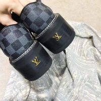 Louis Vuitton LV Women LV Beaubourg Platform Derby in Damier Graphite Canvas-Grey (1)