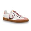 Louis Vuitton LV Women LV Frontrow Sneaker in Calf Leather and Suede Calf Leather-Pink