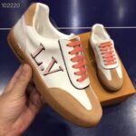 Louis Vuitton LV Women LV Frontrow Sneaker in Calf Leather and Suede Calf Leather-Pink - Bild 8