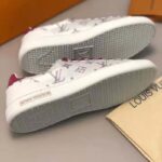 Louis Vuitton LV Women LV Frontrow Sneaker in Monogram-Print Textile-Pink - Image 6