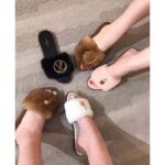 Louis Vuitton LV Women Lock It Mule in Mink and Leather-Brown - immagine 10