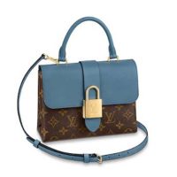 Louis Vuitton LV Women Locky BB Bag in Monogram Coated Canvas and Smooth Cowhide Leather-Pink