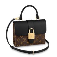 Louis Vuitton LV Women Locky BB Bag in Monogram Coated Canvas and Smooth Cowhide Leather-Pink