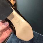 Louis Vuitton LV Women Madeleine Pump in Patent Monogram Canvas 7.5 cm Heel-Brown – Bild 9