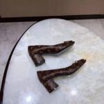 Louis Vuitton LV Women Madeleine Pump in Patent Monogram Canvas and Leather 7.5 cm Heel-Brown - Image 3