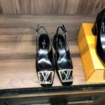 Louis Vuitton LV Women Madeleine Slingback Pump in Patent Calf Leather-Black – Bild 3