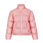 Louis Vuitton LV Damen Kurze Daunenjacke in Regular Fit-Pink