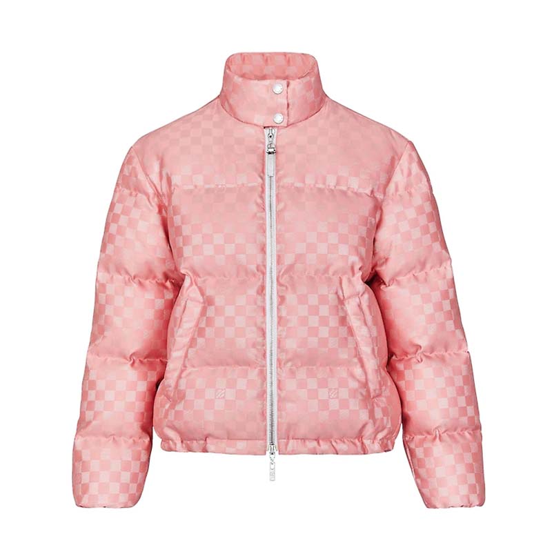 Louis Vuitton Women's Pink Polyester Short Down Jacket 1A5IBC – Luxuria &  Co.