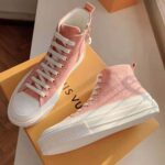 Louis Vuitton LV Women Stellar Sneaker Boot in Pink Monogram Denim - Bild 6