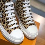 Louis Vuitton LV Women Stellar Sneaker Boot in Pony-Styled Calf Leather-Brown - immagine 7