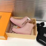 Louis Vuitton LV Women Stellar Sneaker Boot in Soft Pink Calfskin Leather - immagine 5
