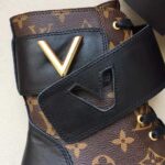 Louis Vuitton LV Women Wonderland Flat Ranger in Patent Monogram Canvas-Brown - Image 8