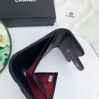 Chanel Women Classic Small Flap Wallet in Lambskin & Gold-Tone Metal-Black (1)