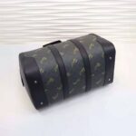 Gucci GG Men Gucci Bestiary Carry-On Duffle with Tigers in Black/Grey Soft GG Supreme – Bild 6