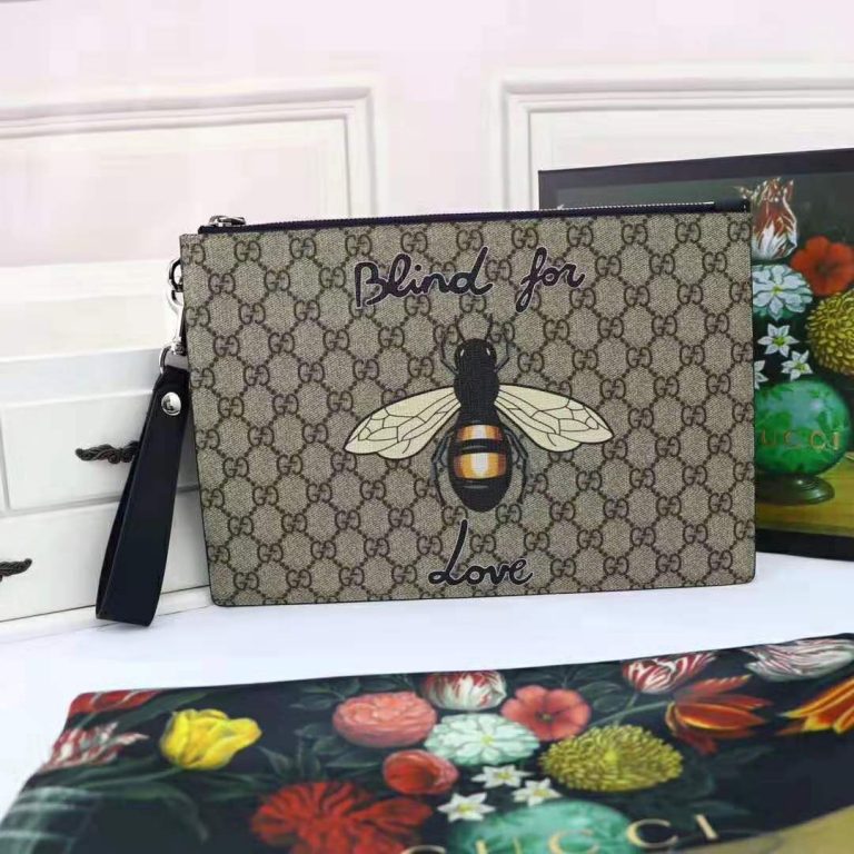 gucci bestiary belt bag with bees