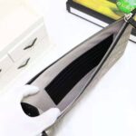 Gucci GG Men Gucci Bestiary Pouch with Kingsnake in Beige/Ebony GG Supreme Canvas - immagine 7