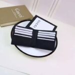 Gucci GG Men Gucci Signature Bi-Fold Wallet in Black Leather - Imagen 5
