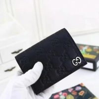 Gucci GG Men Gucci Signature Wallet in Black Gucci Signature Leather (1)