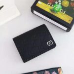 Gucci GG Men Gucci Signature Wallet in Black Gucci Signature Leather - immagine 3