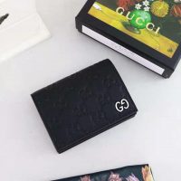 Gucci GG Men Gucci Signature Wallet in Black Gucci Signature Leather (1)