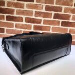 Gucci GG Men Medium Soft Leather Duffle in Black Soft Leather - immagine 5