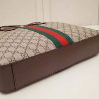 Gucci GG Men Ophidia GG Briefcase in BeigeEbony Soft GG Supreme Canvas (1)