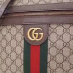 Gucci GG Men Ophidia GG Small Messenger Bag in Beige/Ebony Soft GG Supreme Canvas - immagine 7