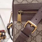 Gucci GG Men Ophidia GG Small Messenger Bag in Beige/Ebony Soft GG Supreme Canvas - immagine 10