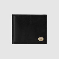 Gucci GG Men Wallet with Interlocking G in Black Soft Leather (1)
