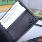 Gucci GG Men Web GG Supreme Web Wallet in Black/Grey GG Supreme Canvas – Image 7