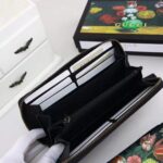 Gucci GG Unisex Animalier Leather Zip Around Wallet in Black Leather - Image 9