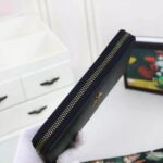 Gucci GG Unisex Animalier Leather Zip Around Wallet in Black Leather - Image 6