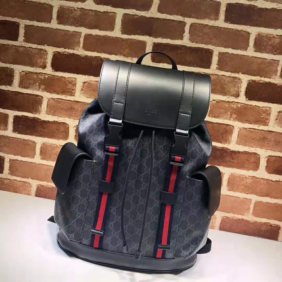 GG Black backpack