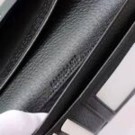 Gucci GG Unisex GG Marmont Leather Long ID Wallet in Black Leather - immagine 9