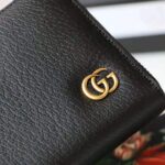 Gucci GG Unisex GG Marmont Leather Zip Around Wallet in Black Leather - Bild 7