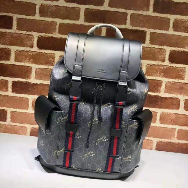 gucci tiger print backpack