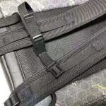 Gucci GG Unisex Gucci Bestiary Backpack with Tigers in Black/Grey Soft GG Supreme Canvas - Image 7