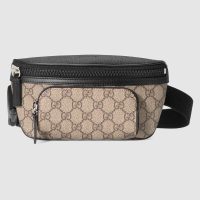 Gucci GG Unisex Gucci Eden Belt Bag in BeigeEbony GG Supreme Canvas (1)