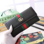 Gucci GG Unisex Ophidia Continental Wallet in Black Leather - Image 2