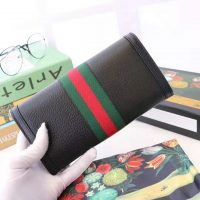 Gucci GG Unisex Ophidia Continental Wallet in Black Leather (1)